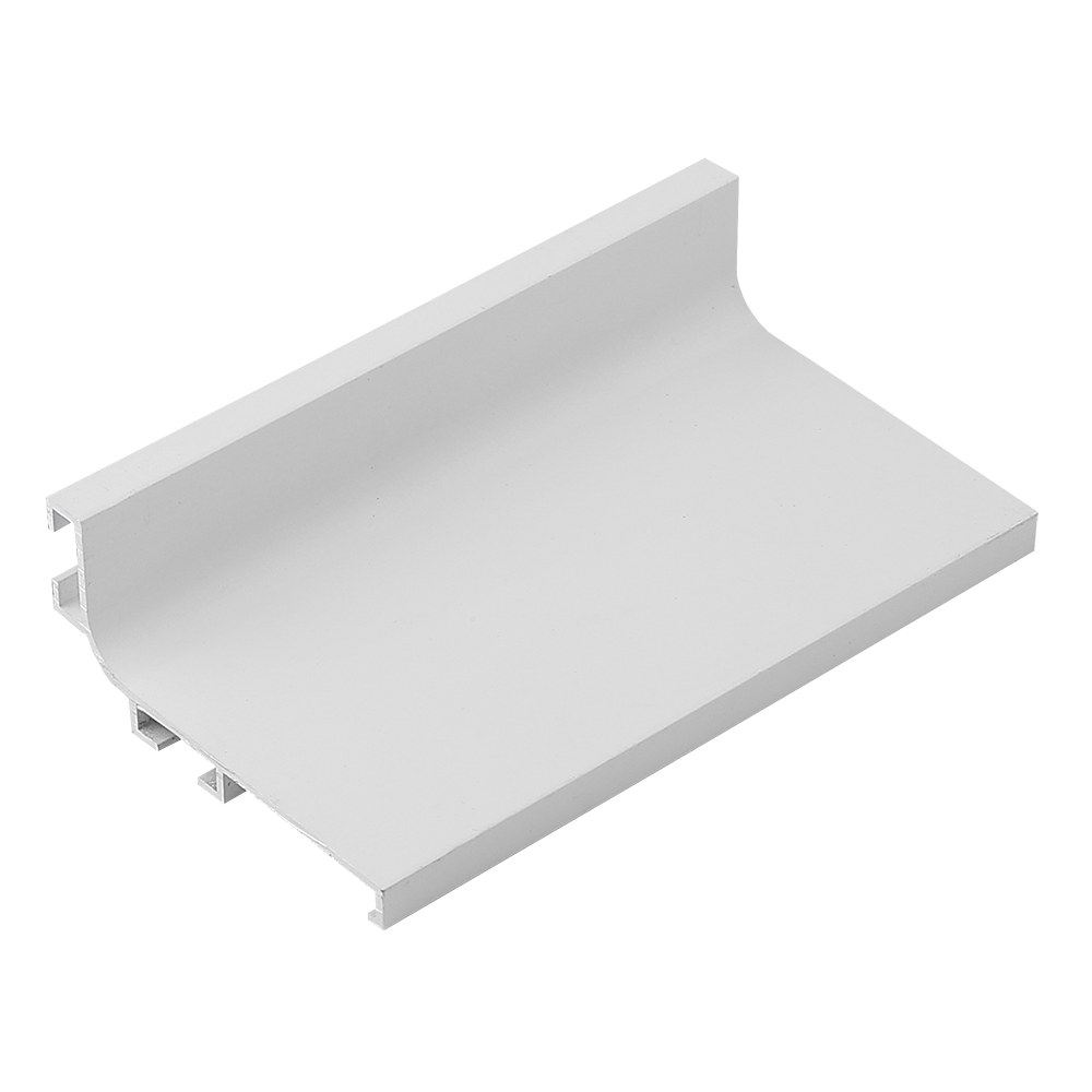Profil din aluminiu Gola L, orizontal, finisaj anodizat mat, 4.2 m