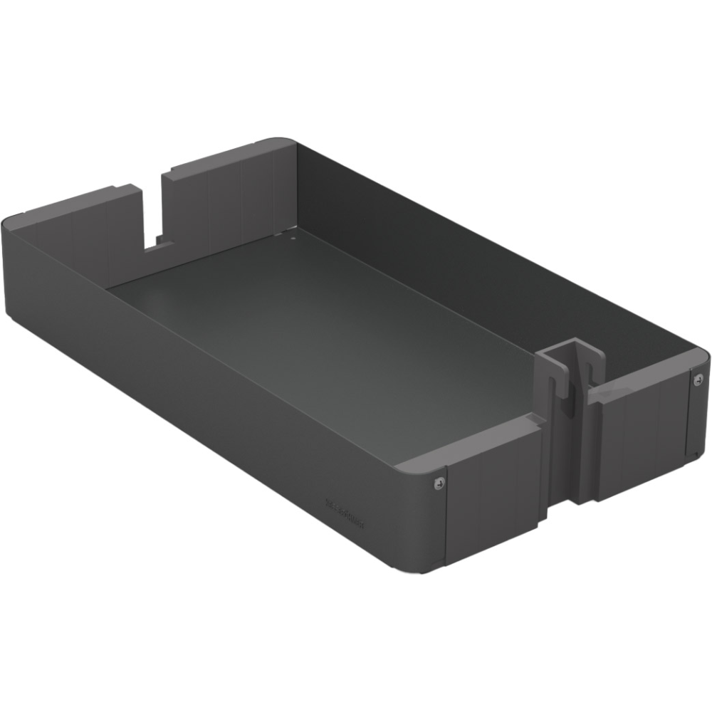 Cos DISPENSA K-LINE, antracit, 400 x 70 mm, 500 mm adancime de instalare