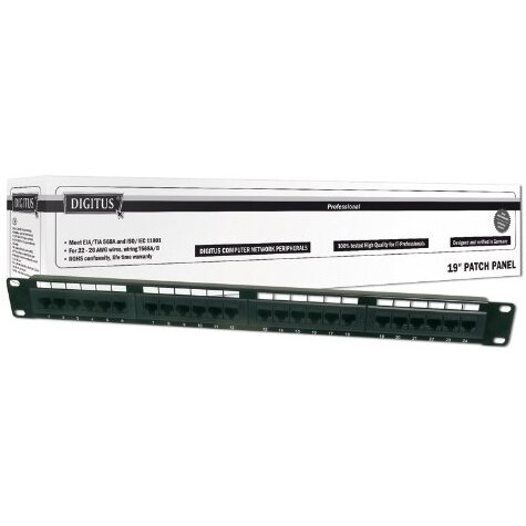 Accesoriu server Patchp. 19 Cali Cat5e 24-fach