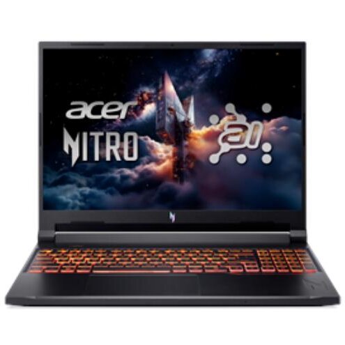 Laptop Nitro V16 ANV16 FHD 16 inch AMD Ryzen AI 7 260 16GB 1TB SSD RTX 5060 Windows 11 Home Black