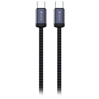 Cablu USB-C - USB-C 1M 60W 3A Devia BRA014026