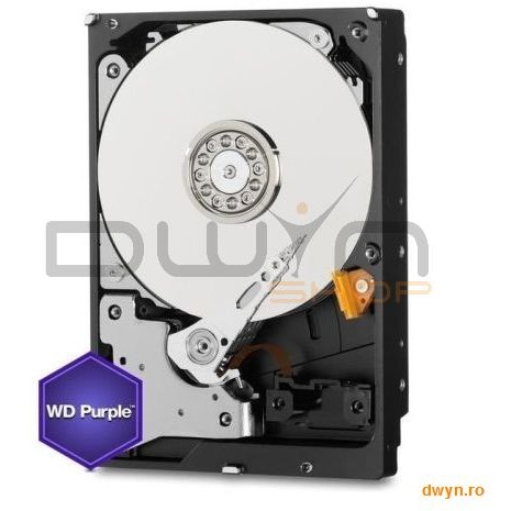 3TB WD PURPLE, SATA 6Gb/s, IntelliPower, 64MB, Surveillance HDD