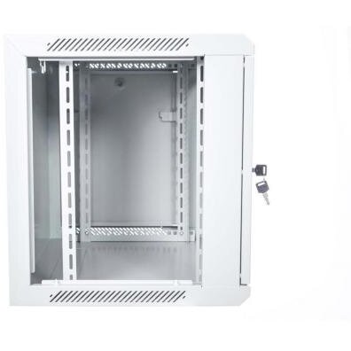 DIGITUS Wallmount cabinet 12U, 600x600mm, grey RAL 7035