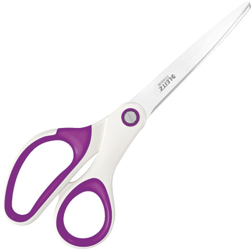Foarfece pentru birou LEITZ Wow Titanium, 205 mm - mov metalizat