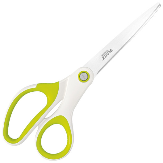 Foarfece pentru birou LEITZ Wow Titanium, 205 mm - verde metalizat