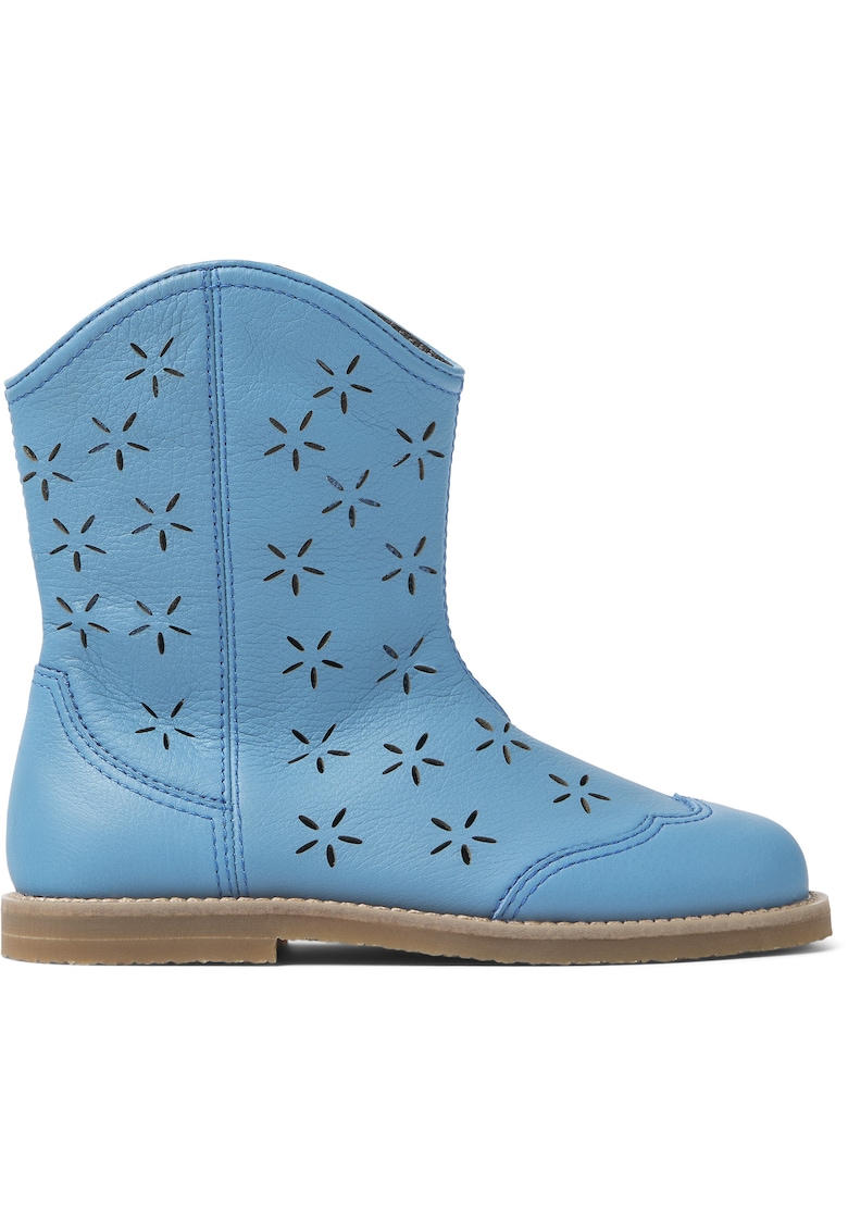 Ghete de piele TWS 26959 - Albastru