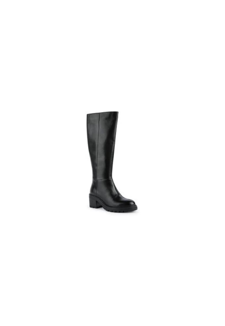 Cizme dama  302497744 - Piele naturala - Negru - Negru