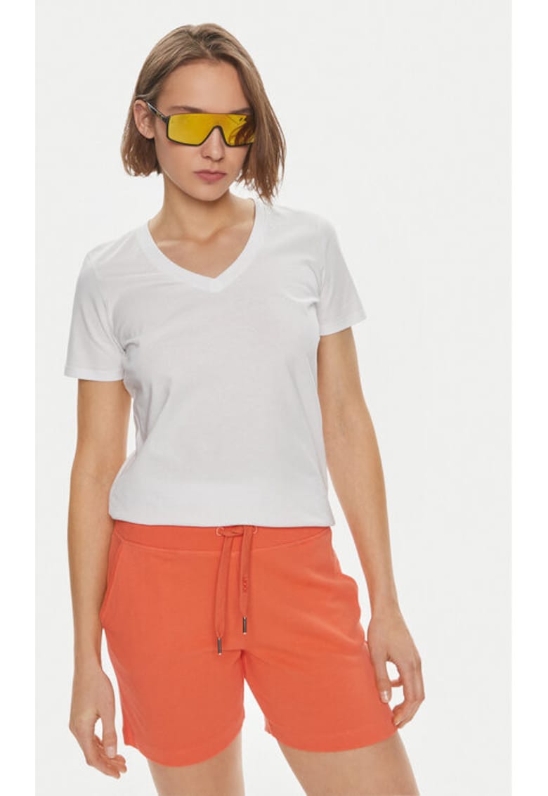 Tricou dama -  304122965 - Bumbac organic - Alb - Alb