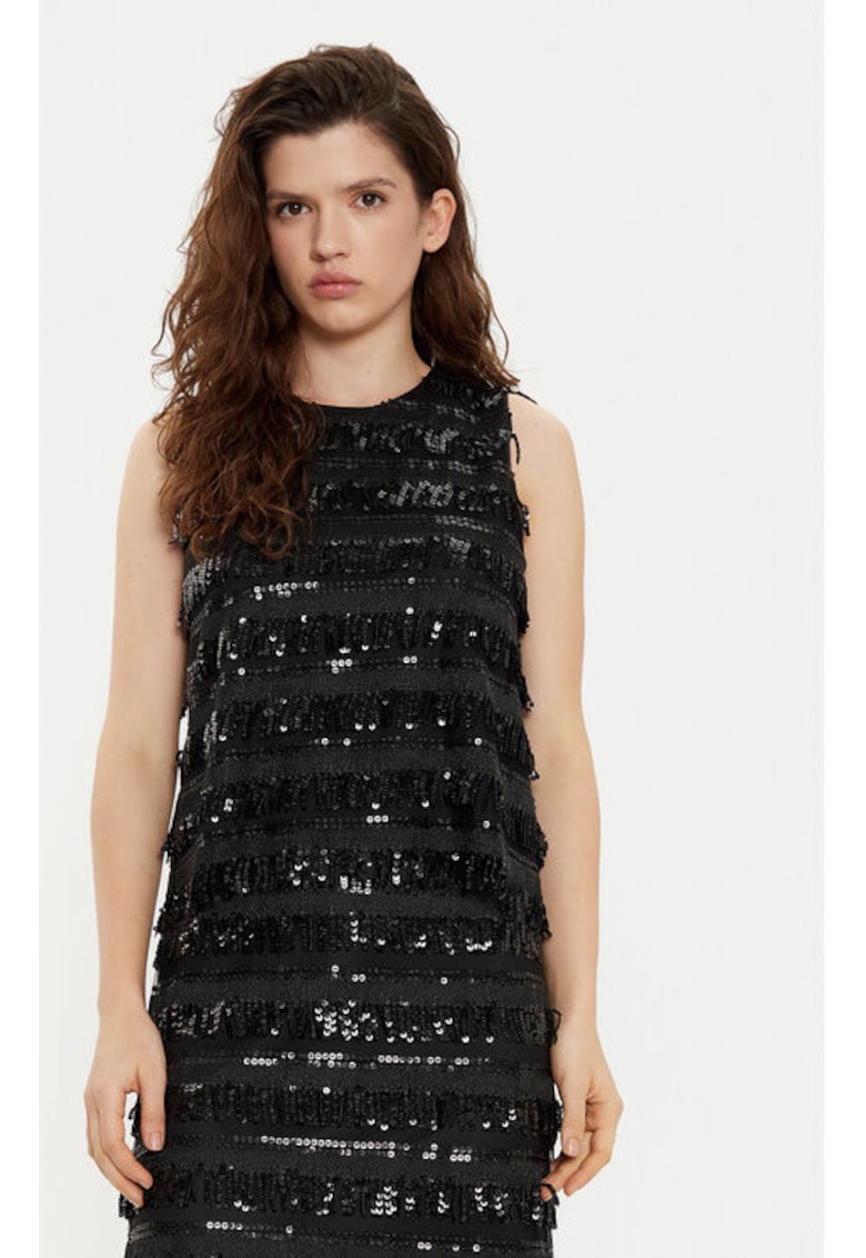 Tricou dama -  305182951 - Poliester - Negru - Negru