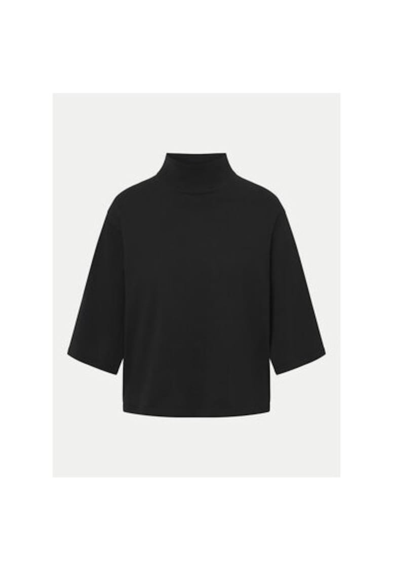 Bluza dama -  305182838 - Bumbac/Modal/Nylon - Negru - Negru