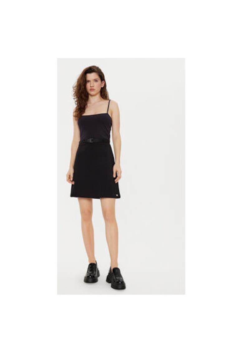 Tricou dama -  304940033 - Bumbac - Negru - Negru