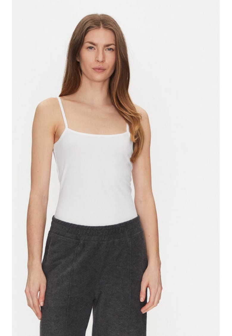 Tricou dama -  305186522 - Bumbac - Alb - Alb