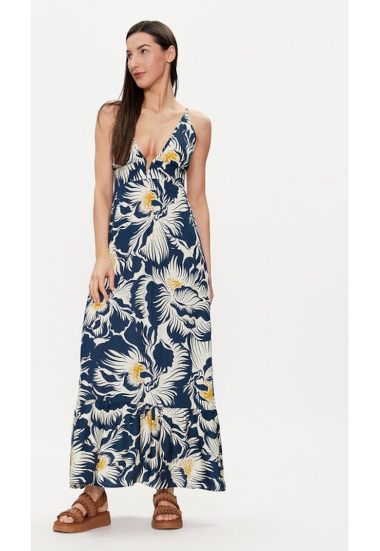 Rochie dama -  303748616 - Viscoza - Albastru - Albastru