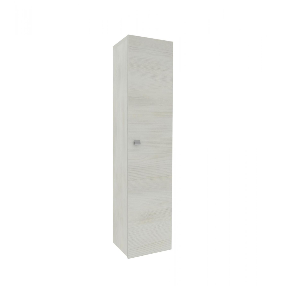 Coloana suspendata Savinie Due Zaffiro Bianco, cu o usa reversibila, alb-bej, 31,5 cm