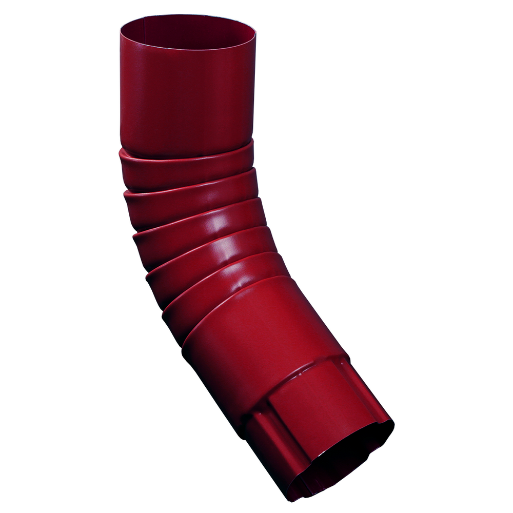 Cot de evacuare tip 2, Novatik Ronda, metal, diam. 87 mm, rosu RAL 3011
