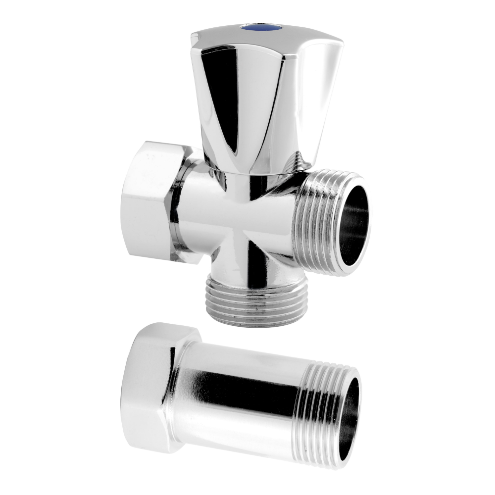 Robinet coltar Ferro Z250, filet exterior- exterior, alama, racord 3/4''