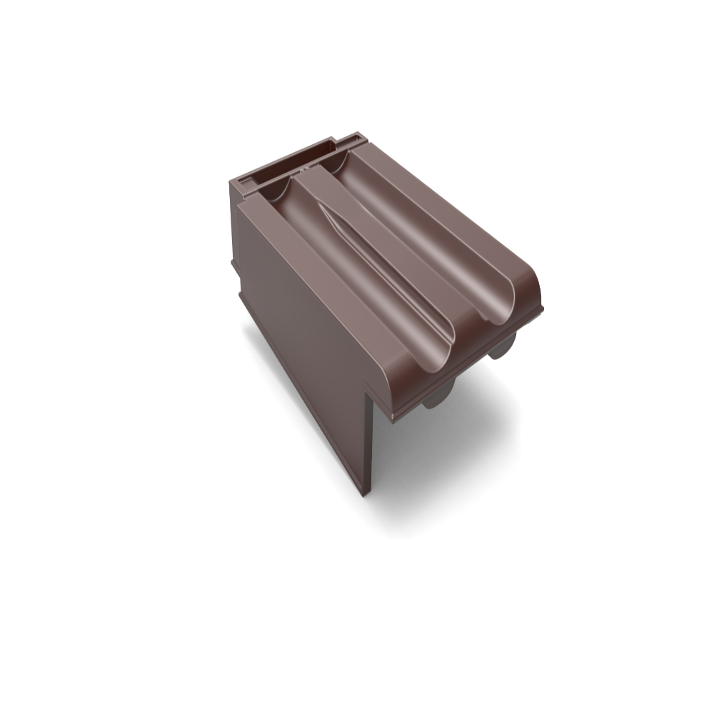 Laterala stanga, Glinex Trend Engobe, maro, 41.5 x 26 cm