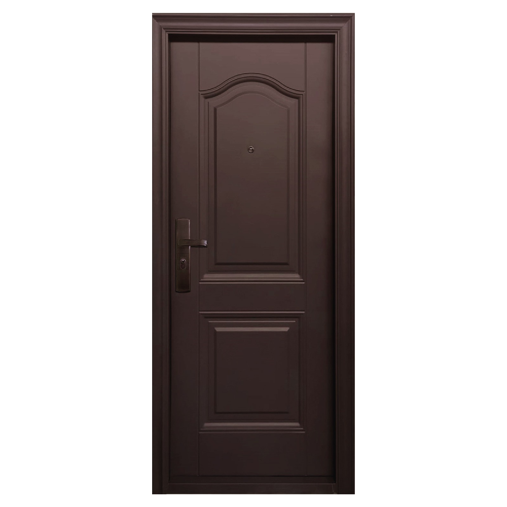 Usa metalica de intrare in apartament Atenna pentru interior, tabla, deschidere dreapta, culoare wenge, 2020 x 880 mm