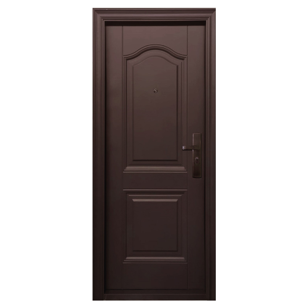 Usa metalica de intrare in apartament Atenna pentru interior, tabla, deschidere stanga, culoare wenge, 2020 x 880 mm