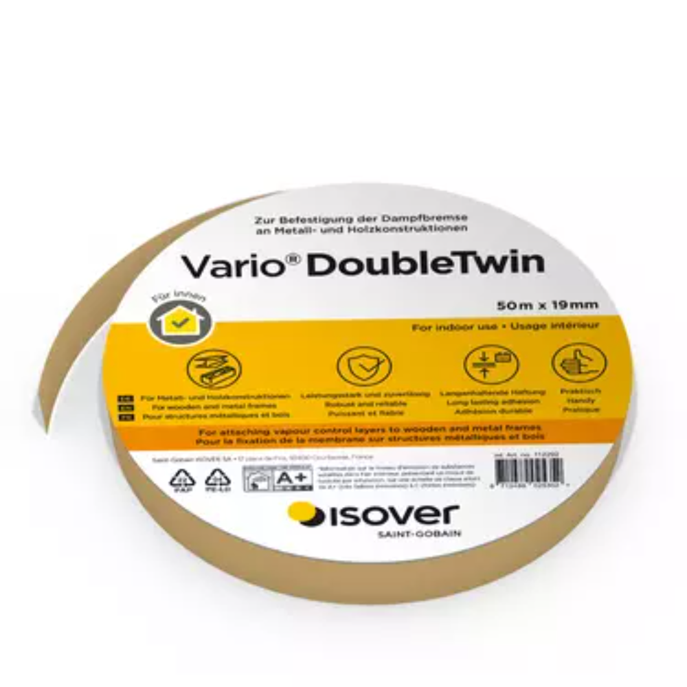 Banda dublu adeziva Isover Vario Double Twin, 50 m