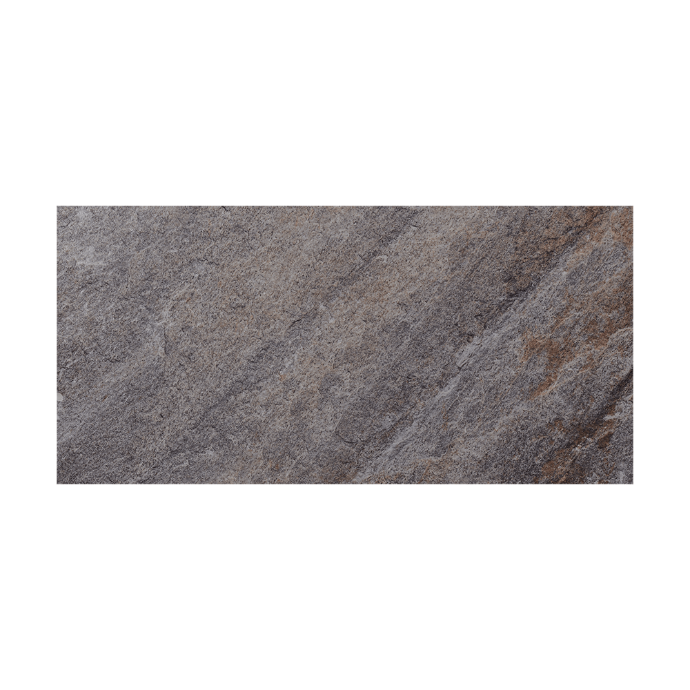 Gresie portelanata Quartzite 4, PEI 4, maro inchis, 60 x 30 cm