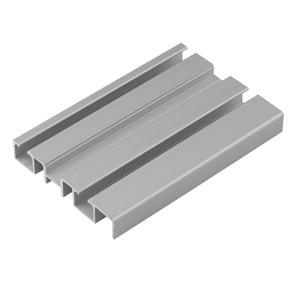 Sina dubla sus/jos Nova, aluminiu, finisaj anodizat mat, 3 m lungime