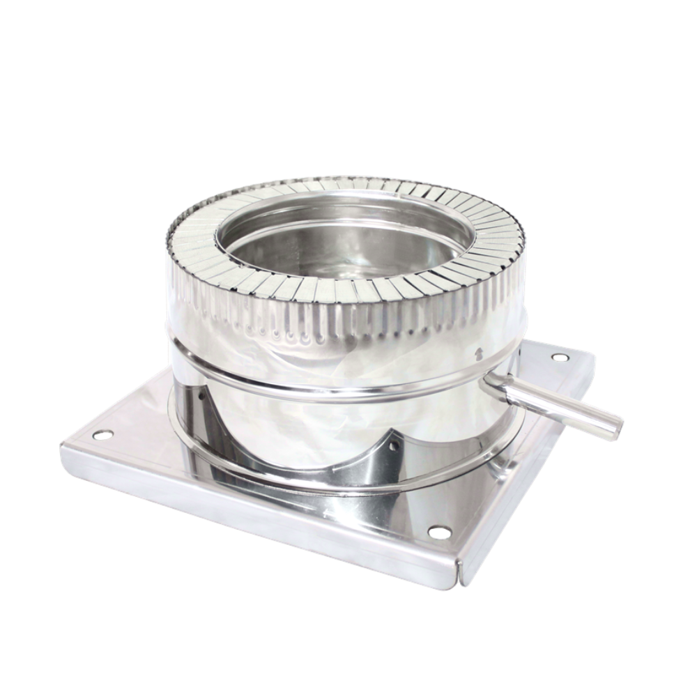 Suport baza sol pentru burlan, inox, diametru 180/250 mm