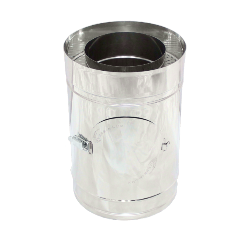 Burlan cu usita, inox, grosime 0.5 mm, diametru 180/250 mm