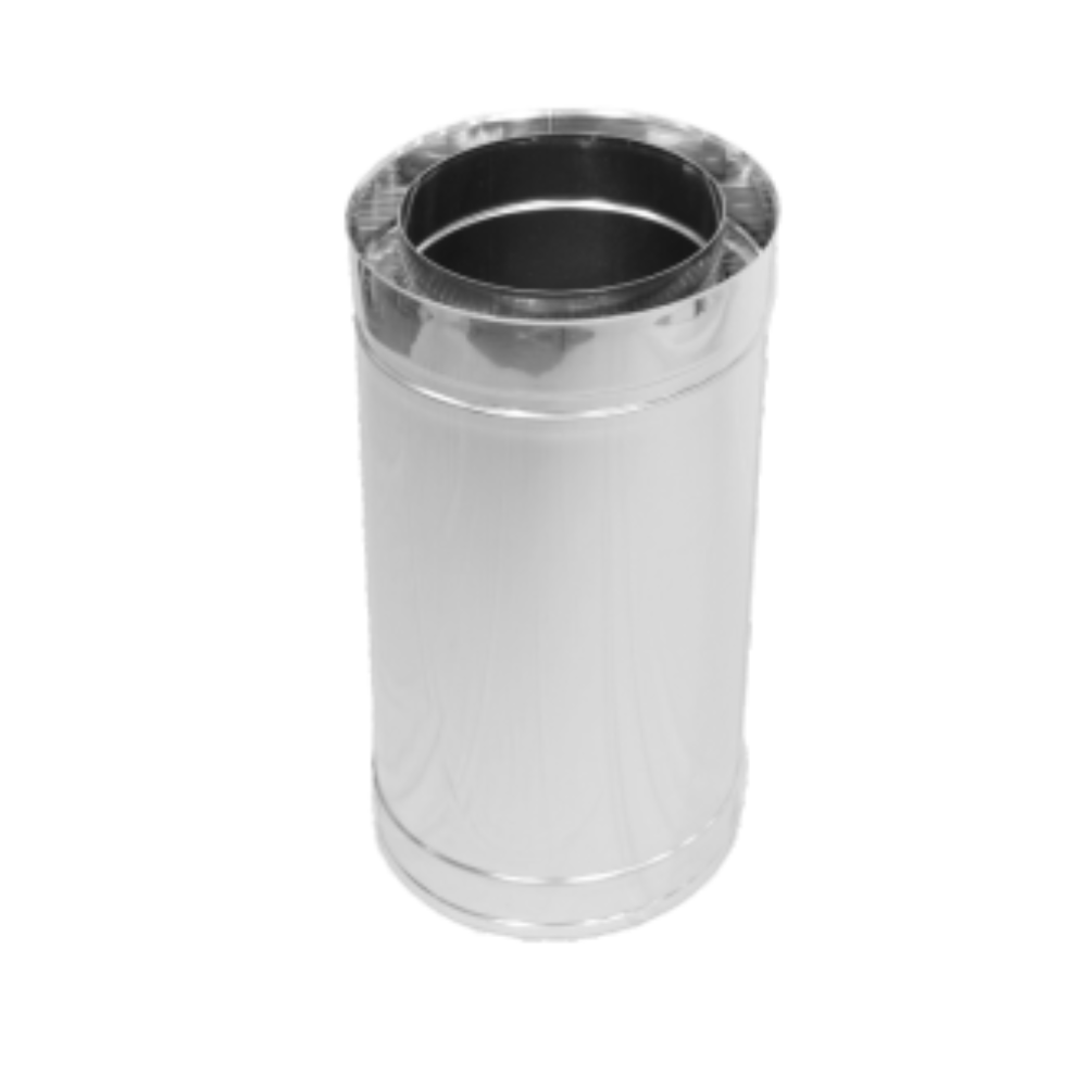 Burlan, inox, grosime 0.5 mm, 180/250 mm, lungime 500 mm
