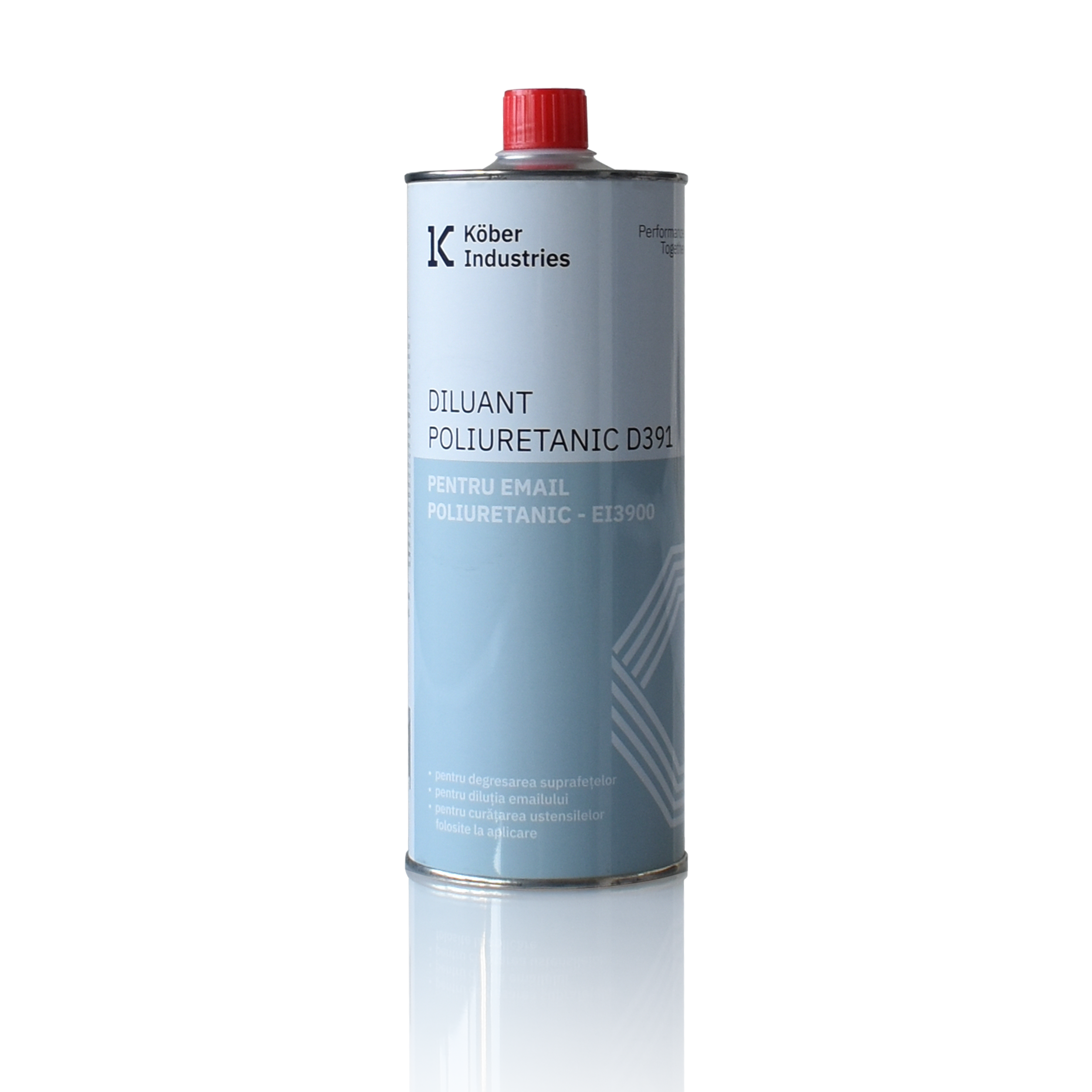 Diluant poliuretanic D391 Kober Industries, transparent, 1 l