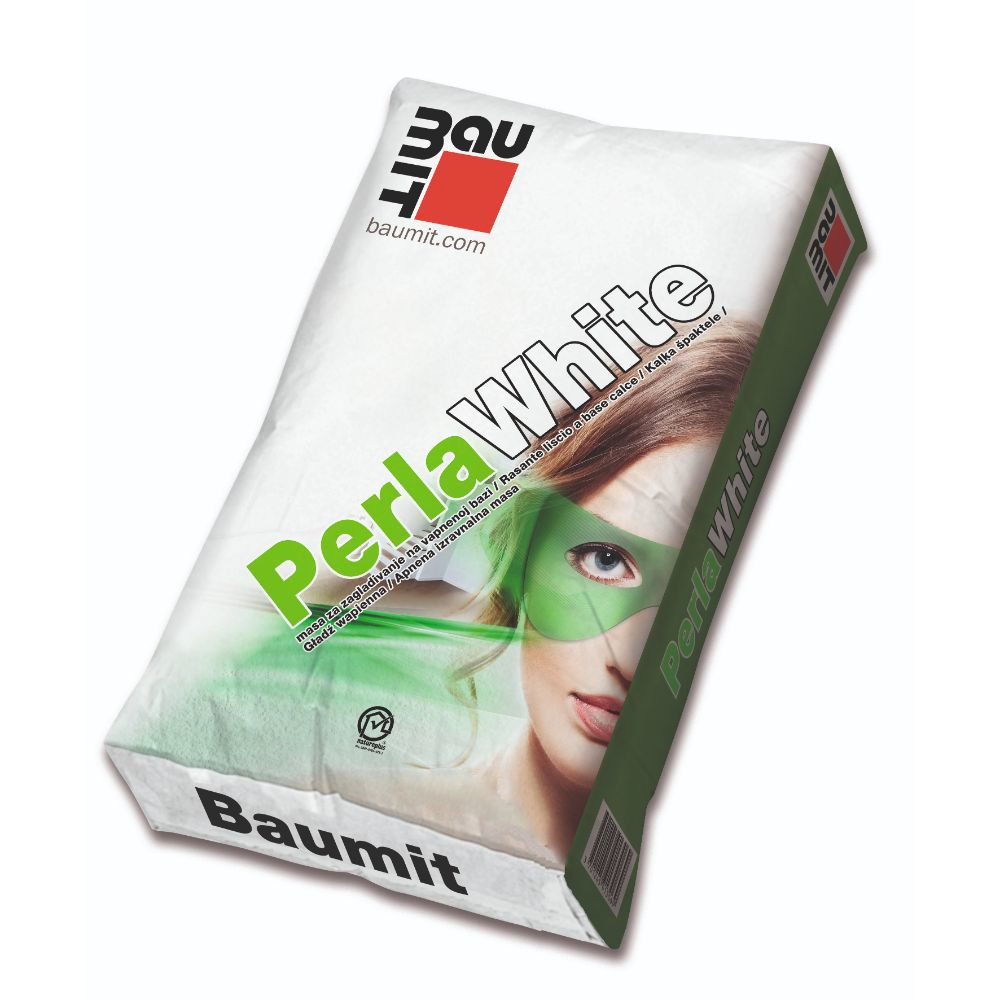 Tinci Baumit PerlaWhite, interior/exterior, alb, 25 kg