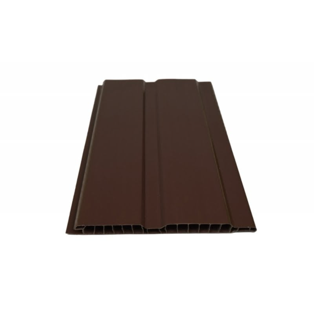 Lambriu PVC, interior, ciocolata, 125 x 8 mm, 4 m