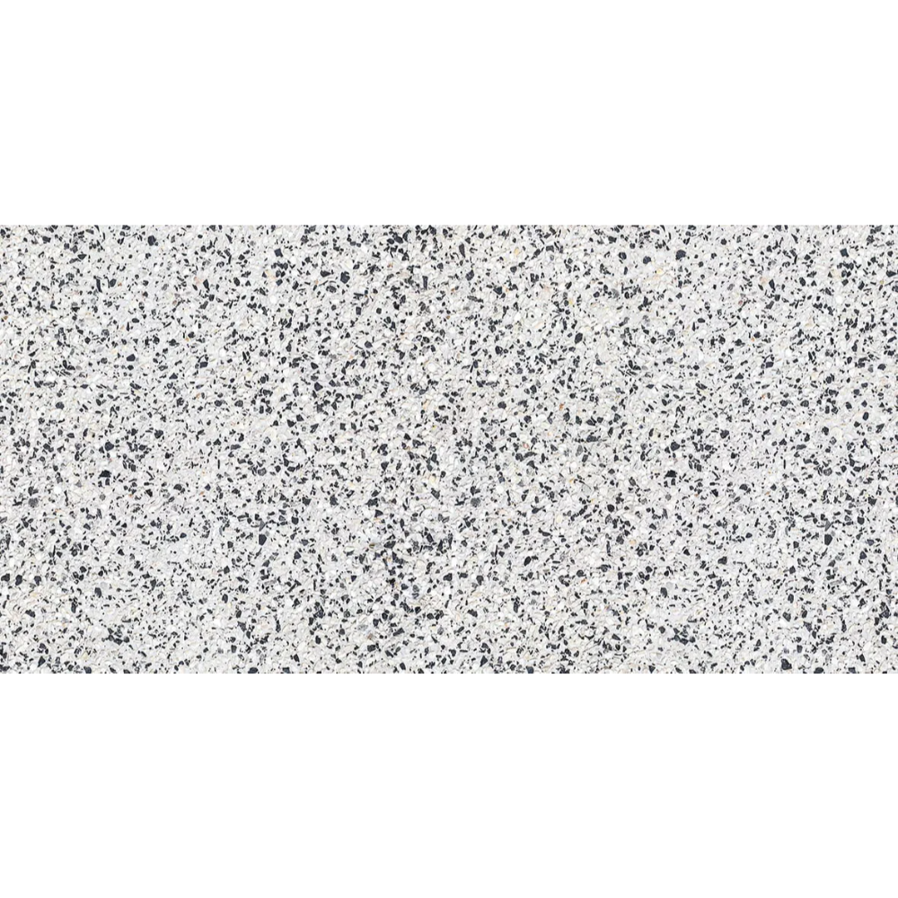 Gresie portelanata interior/exterior Cesarom, Granito, finisaj mat, gri, antiderapanta, dreptunghi, grosime 9 mm, 60 x 30 cm