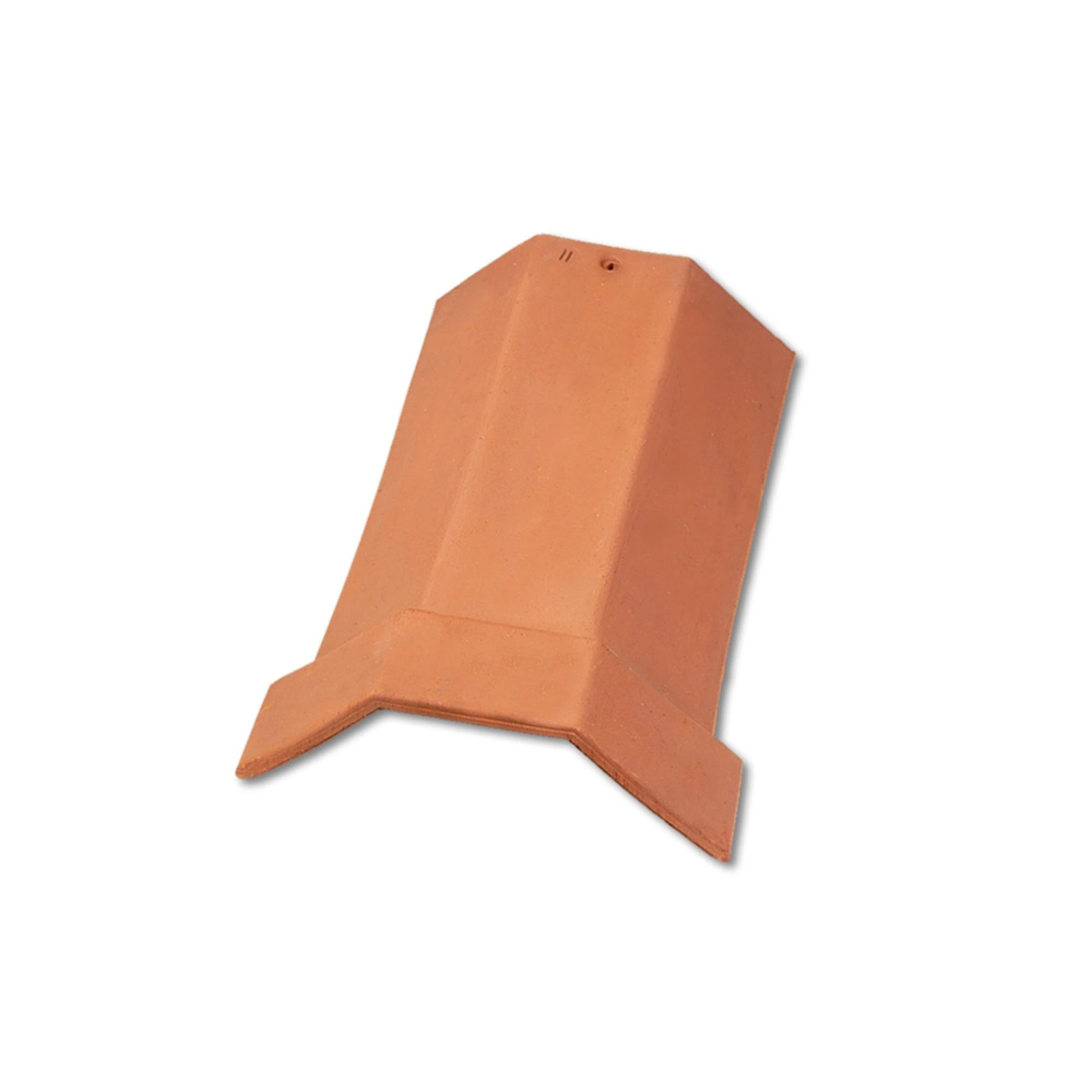 Tigla ceramica de coama Toza Markovic M-184, natur, 39 x 27 cm