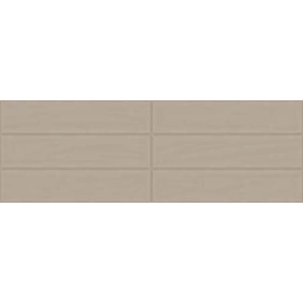 Faianta baie Kai Faenza Brick Taupe, bej, lucios, uni, 75.5 x 25.5 cm