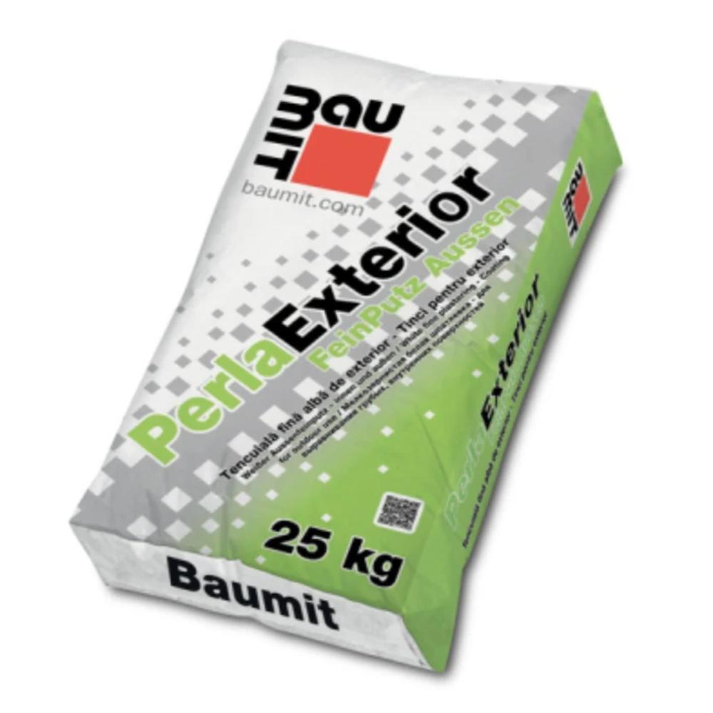 Mortar tinci Baumit Perla, exterior, alb,  25 kg