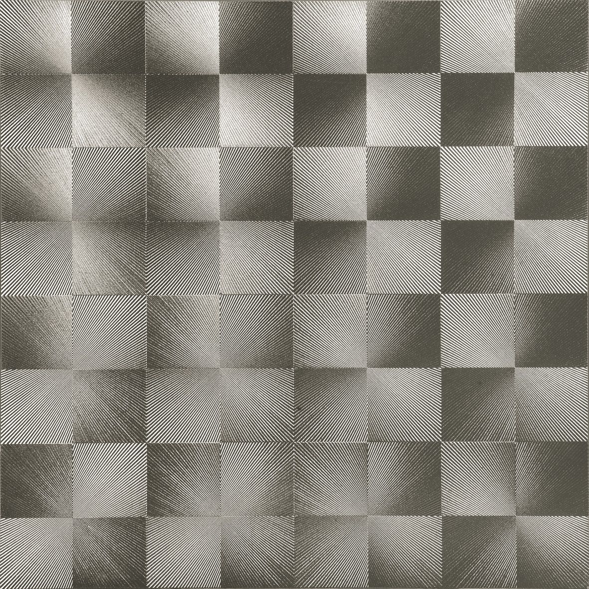 Gresie interior gri metalizat 6JS089, rectificata, glazurata, finisaj lucios, patrata, 60 x 60 cm