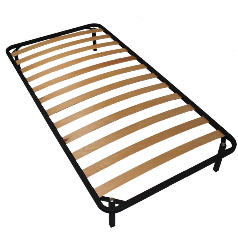 Somiera simpla, din teava rectangulara, 90 x 200 cm