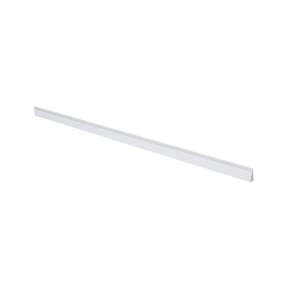 Profil PVC de terminatie lambriu, 3 m, alb