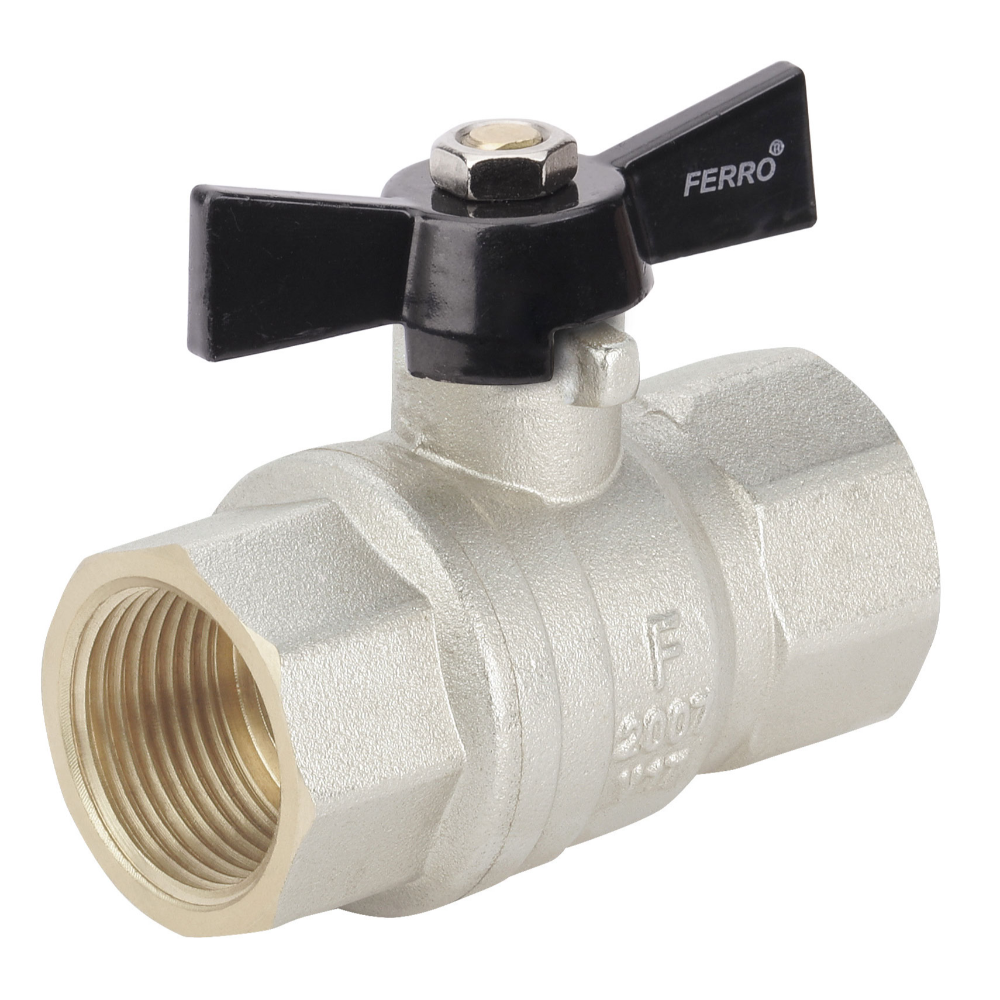 Robinet sfera Ferro Herkules KMH3, alama, filet interior-interior, 1 inch