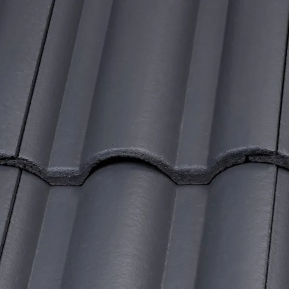 Tigla de ventilare Terran Danubia, ColorSystem, gri inchis, 330 x 420 mm, 4.2 kg/buc