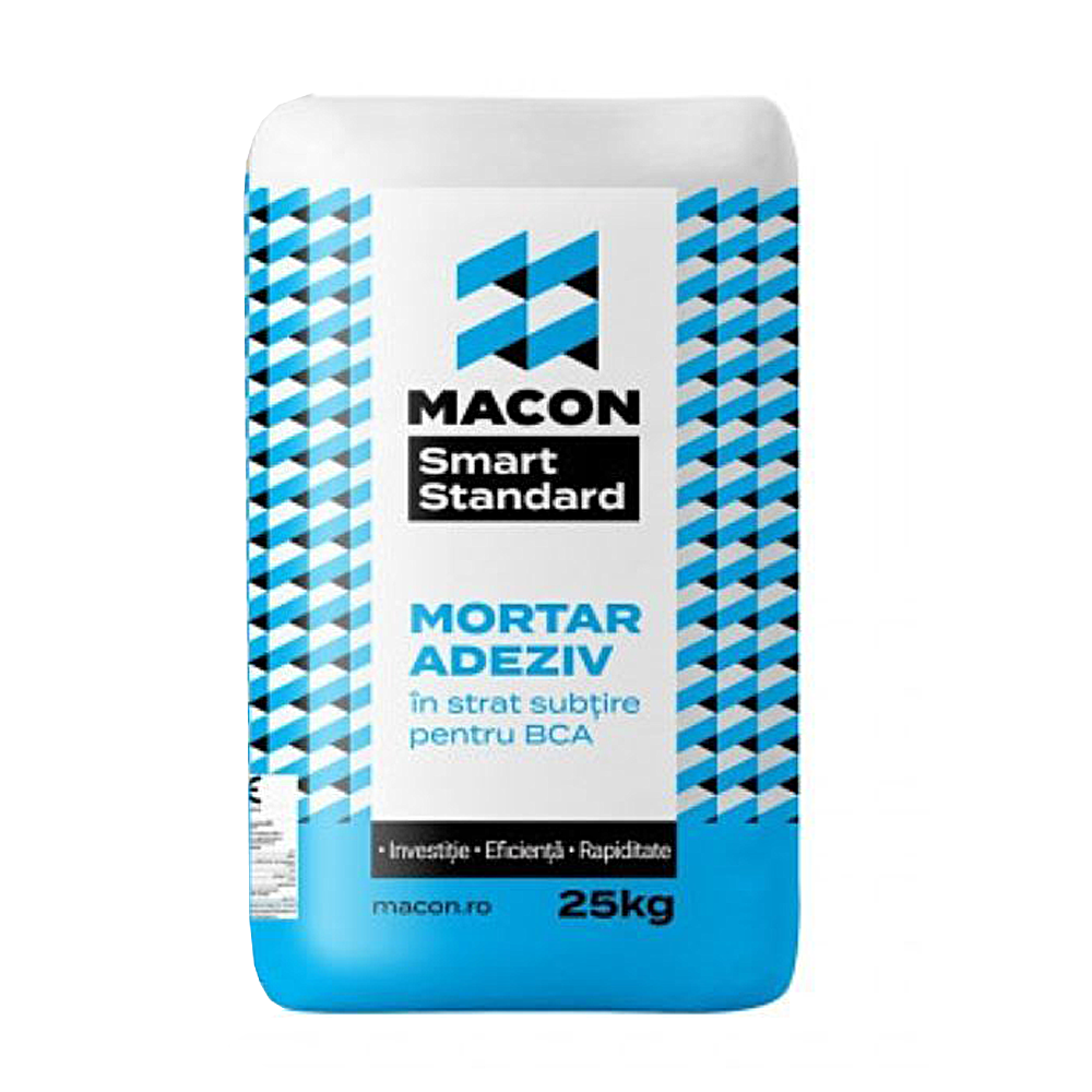 Mortar adeziv Macon, pentru BCA, 25 kg