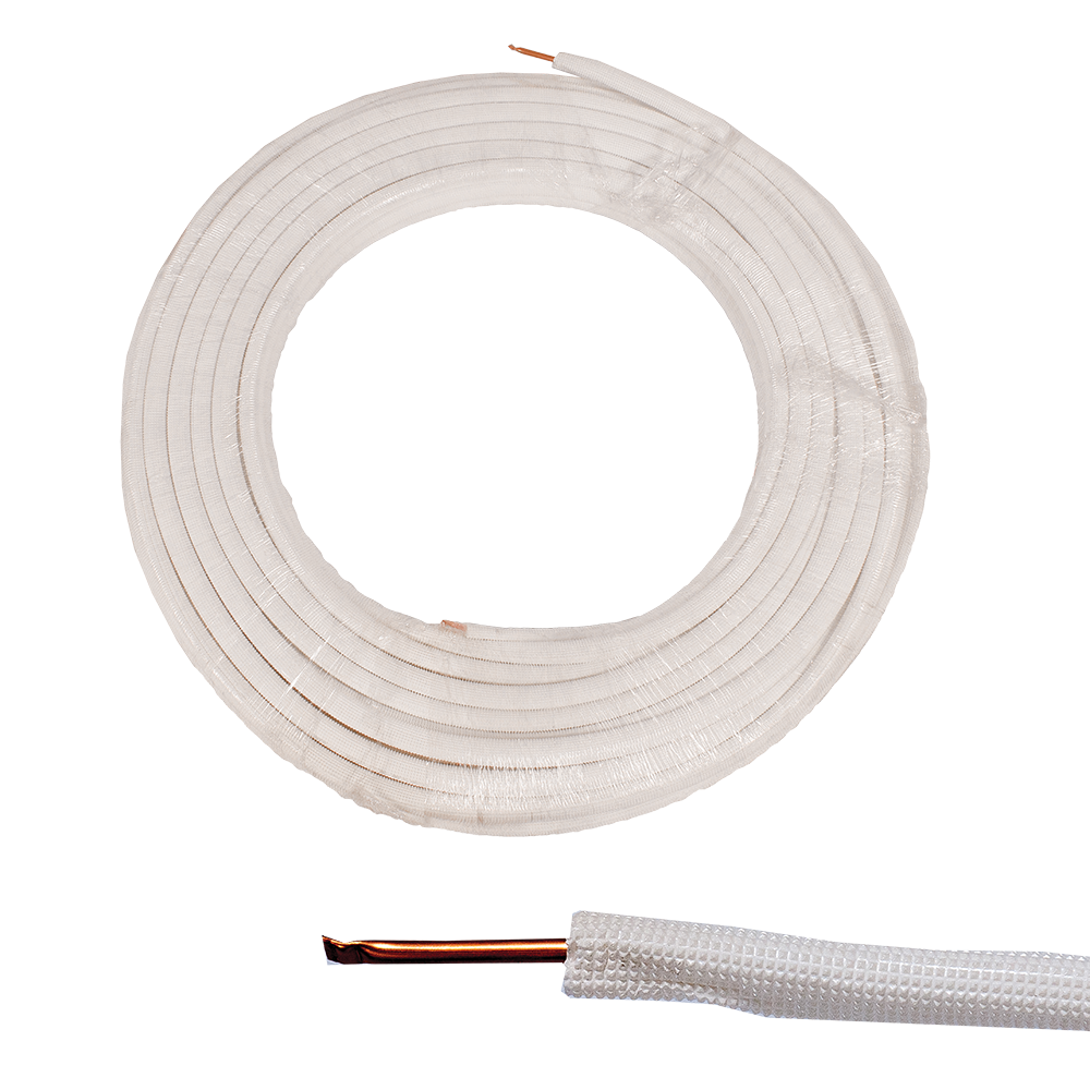 Teava cupru cu Acr Halcor Ecutherm 44B, grosime 0,62 mm, diametru 3/8 inch, colac 50 m