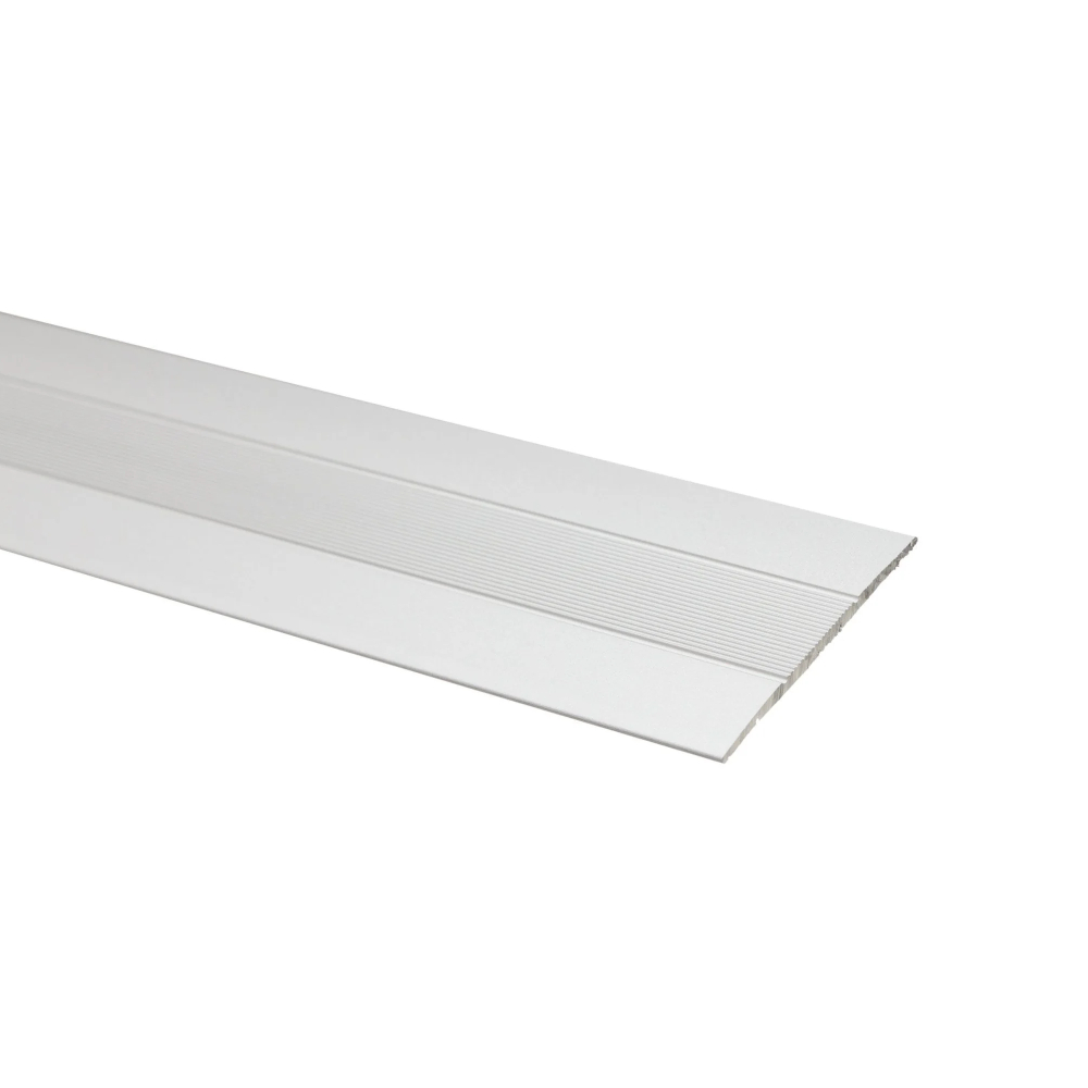 Profil de trecere fara diferenta de nivel Set S04, autoadeziv, plat, aluminiu, 38 mm, 2,7m