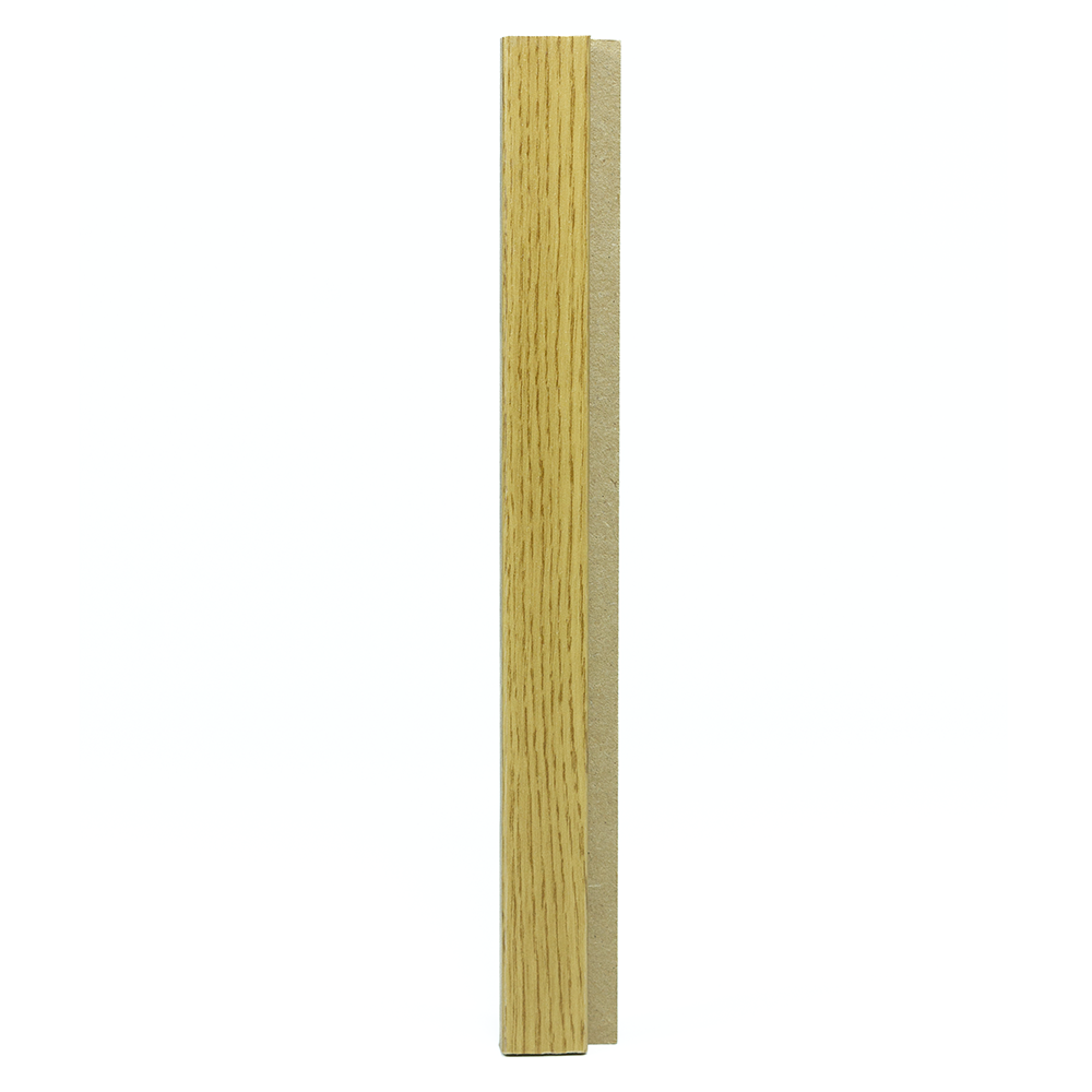 Profil initiere lambriu riflaj MDF, stejar, 22 x 86 x 2800 mm