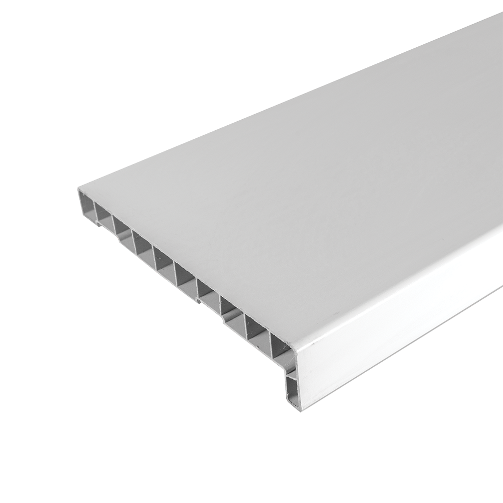 Glaf PVC pentru interior, Helopal, alb, 300 x 2975 x 20 mm