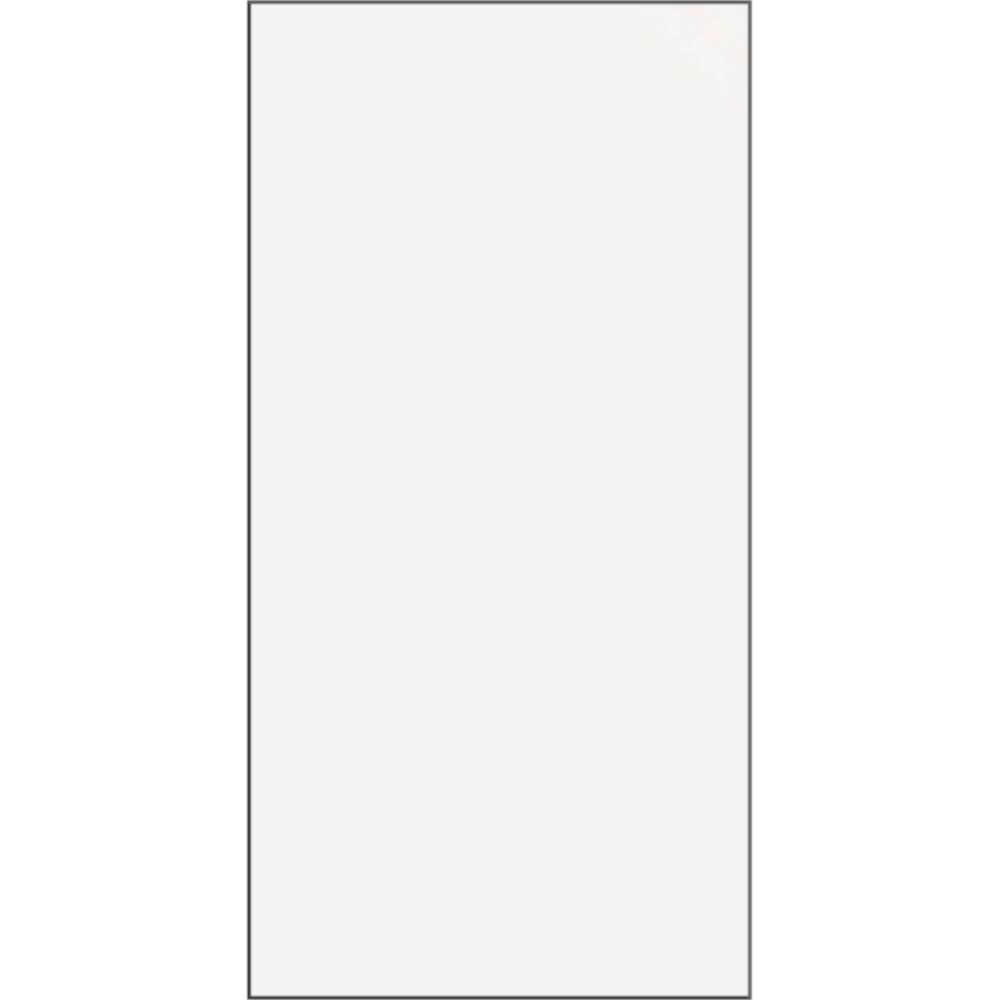 Faianta baie si bucatarie Cromatic Gloss, alb, lucios, uni, 50 x 25 cm