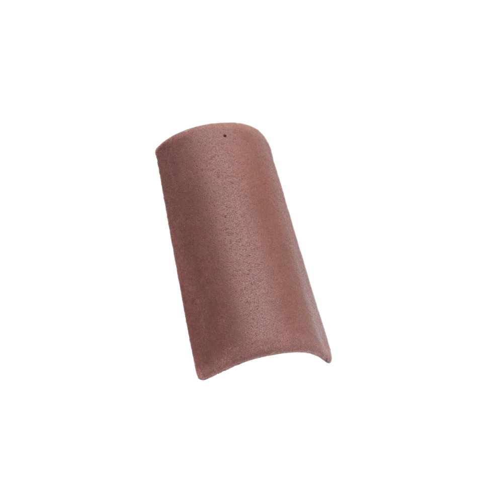 Tigla de coama Bramac Getica, maro, 420 x 250 mm
