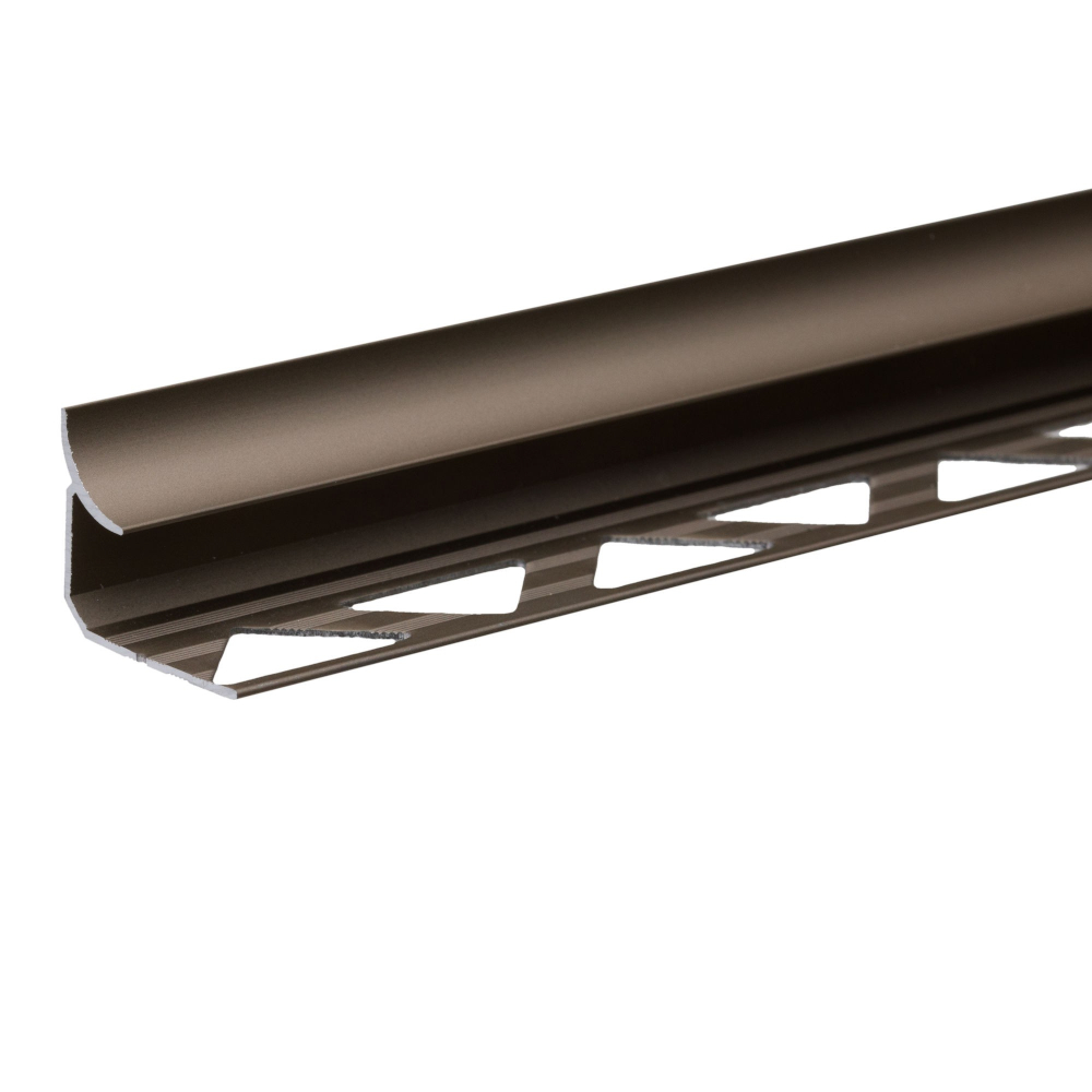 Profil aluminiu de colt interior pentru gresie si faianta Set S96 olive, aluminiu, 10 x 2500 mm