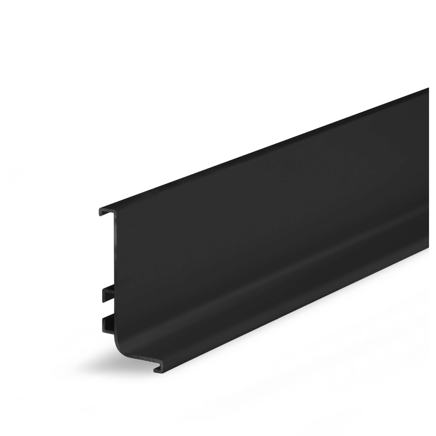 Profil aluminiu, Gola, negru, orizontal, 4.1 m